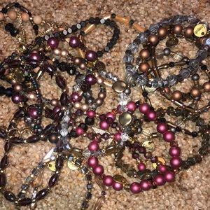 A bundle of Erimish bracelets
